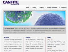 Tablet Screenshot of canfite.com